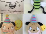 Kids Drawings Turned Into Stuffed Animals Die 11 Besten Bilder Von Bilder In 2014 Lustiges