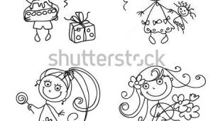 Line Drawing Girl Flowers Flower Line Drawing Stock Photos Images Pictures Shutterstock
