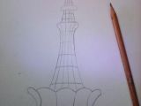 Minar E Pakistan Drawing Easy How to Draw Minar E Pakistan Step by Step Dailymotion Hylen