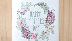 Mothers Day Drawing Ideas Homemade Mother S Day Cards Mothers Day Cards Mothers Day