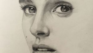 Portrait Drawing Of A Girl Pencil Portrait Mastery Natalie Portman Pencil Drawing by