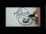 Pumpkin Faces Easy to Draw How to Draw Halloween Easy Witch Pumpkin Youtube Boo