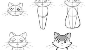 Simple Drawing Of A Cat Face Cat Tekenen to Draw by Pencil Ia Cats In 2019 Pinterest