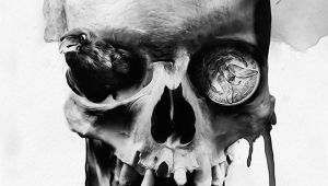Skull Drawing by Artist Digital Skull Illustrations by Noxbil Artists that Inspire Skull