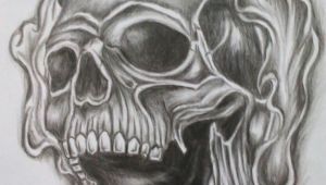 Skull Drawing Smoke Skull and Cross Tattoo Designs Smoke Skull Tattoo by tommyyu