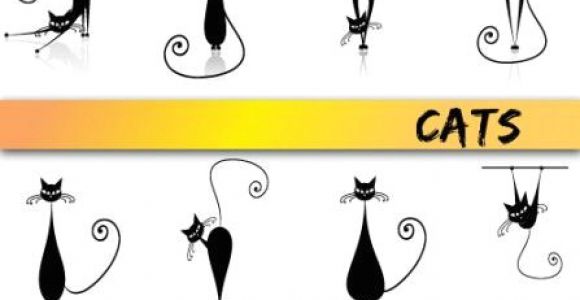 Stick Drawing Of A Cat Stick Figure Black Vector Stick Figures Pinterest Drawings