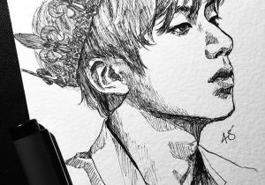 Tumblr Drawing Kpop Inktober Day 6 the Real Prince A A A A A Oa A Pinterest Bts