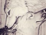Two Animals Combined Drawing Art Drawings Wolf Tattoo Design