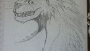 Wolf Drawing Background A Drawing Of A Wolf Dragon I Did My Anime Furries Other Drawings I