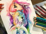 Wolf Drawing Markers Pin by Veronika A Apova On Drawing Pinterest Wolf Drawings and