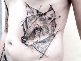 Wolf Drawing Styles Cool Sketch Style Wolf Tattoo for Men Tattoos Tattoos Sketch