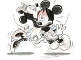 Z Clip Drawing Vendetta Z original Drawing Mickey Minnie Mouse the Kiss